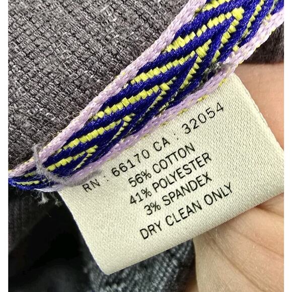 Coquille Blazer Womens 2 XS Gray Crop Jacket Golden Ratio Dynamism - Picture 9 of 13